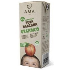 Jugo Manzana Orgánico 200ml Tetrapack|Ama_Time